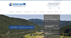 Desktop Screenshot of interreg-bayaut.net